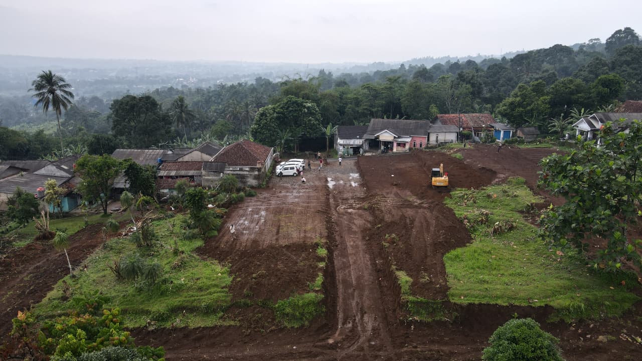 Tanah kavling exlusive berada di daerah cigombong bogor selatan