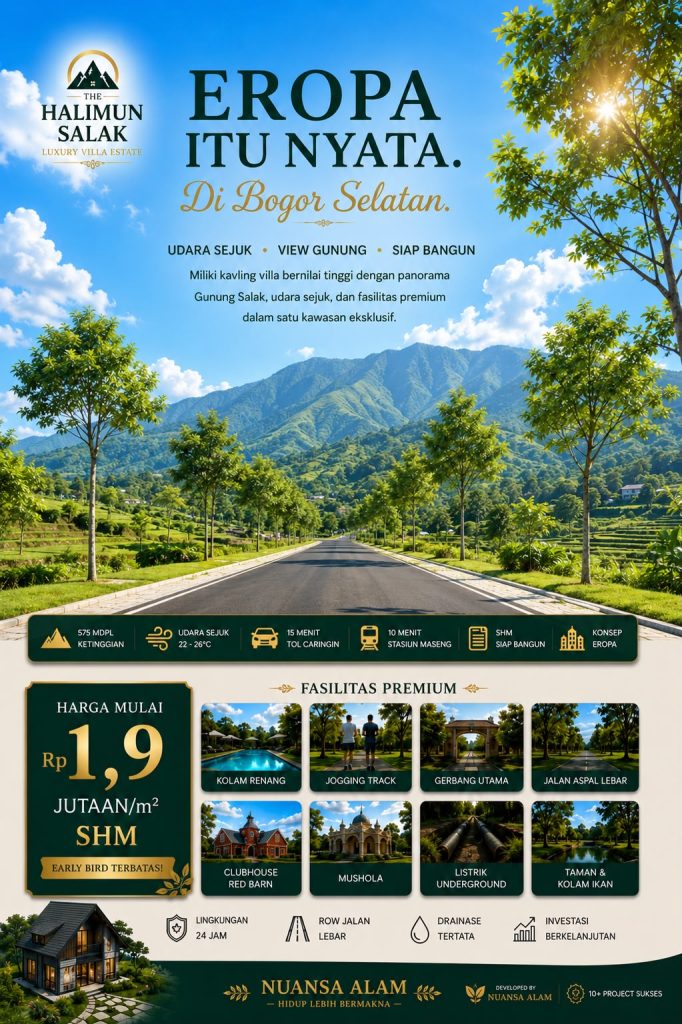 kavling prime east bogor kavling